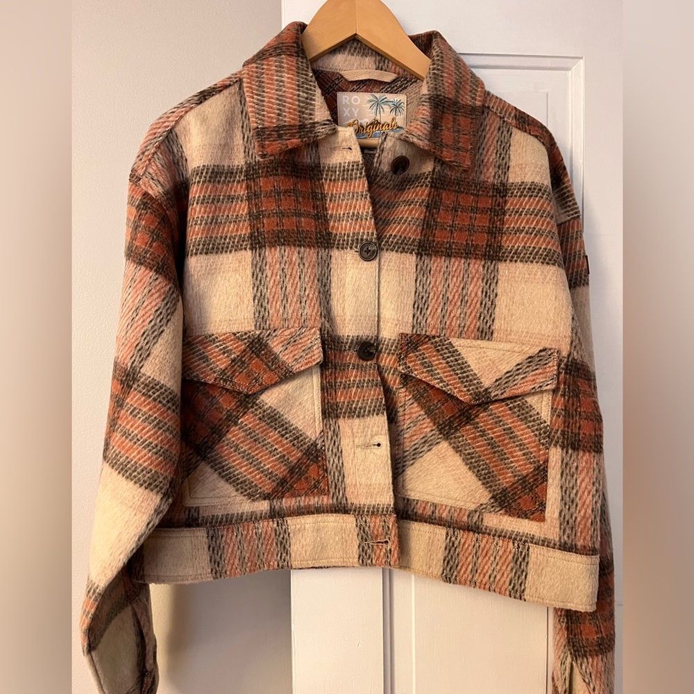 Roxy Plaid Jacket